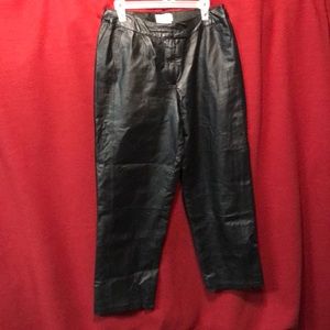 Leather Pants.